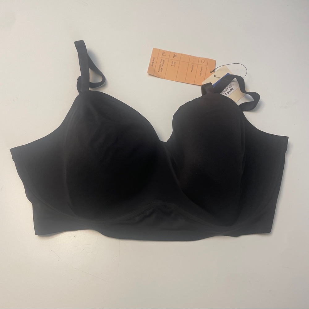 NWT True Body Wire Free Lightly Lined T-Shirt Bra XL 38C-D, 40A-B